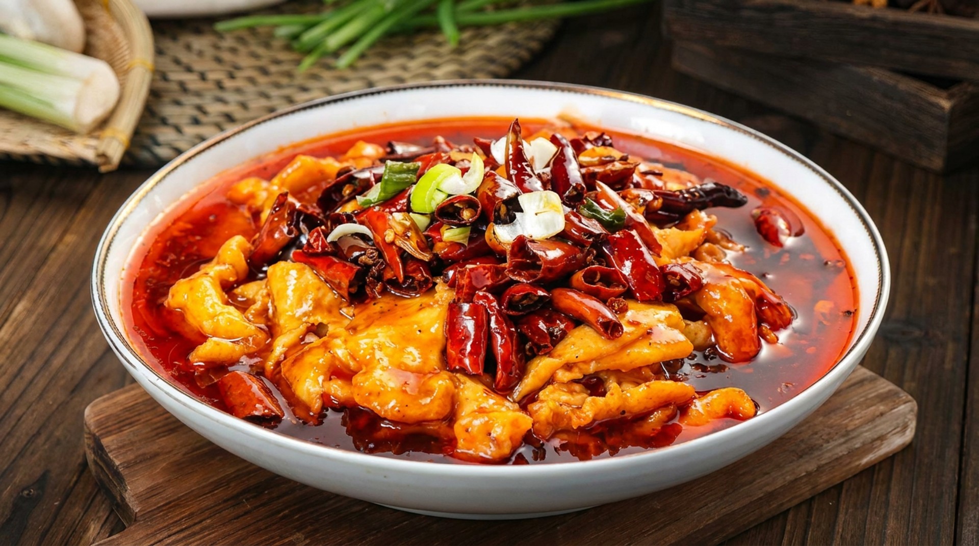 Sichuan spicy boiled fish