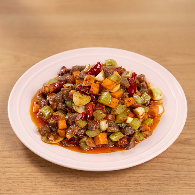 Kung Pao Beef.