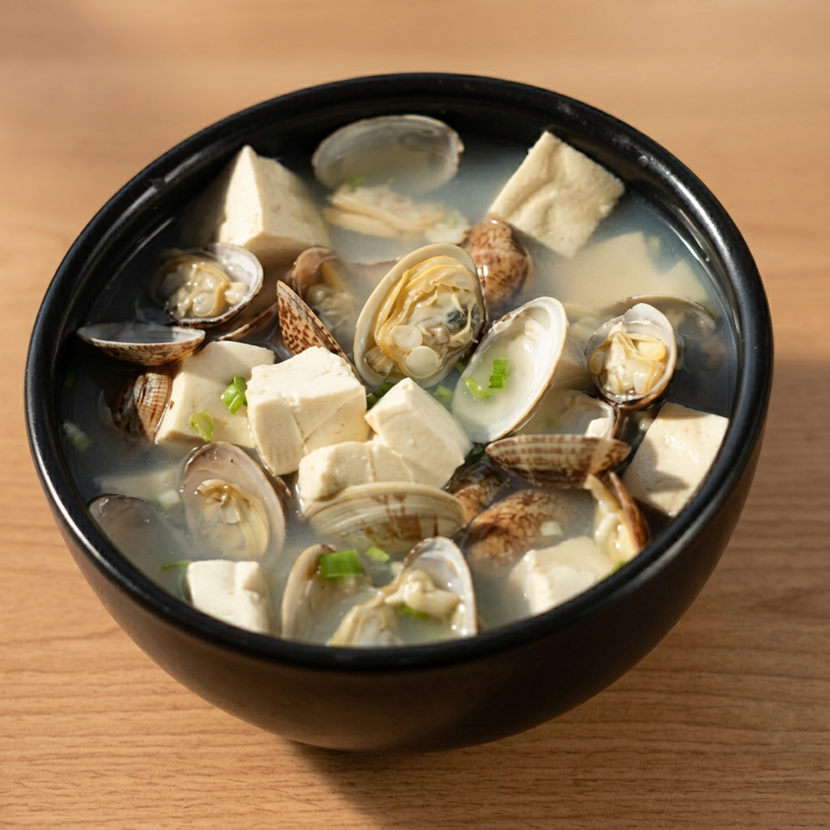 Clam Tofu Soup
