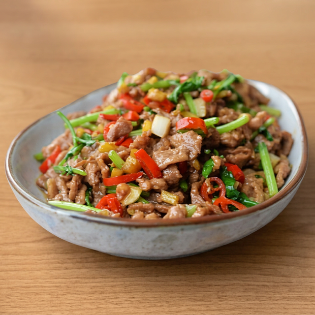 House Special Stir-Fried Tender Beef.