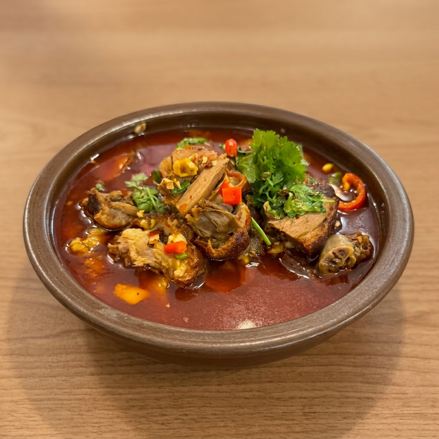 Sichuan Mao Roast Duck.