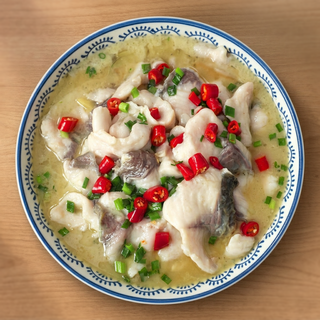 Fish Fillet with Pickled Vegetables
