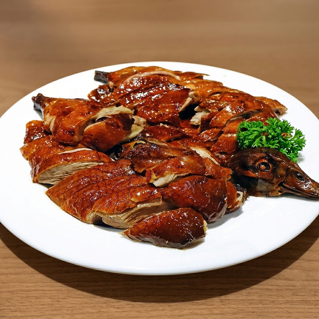 Bone-in Roast Duck.
