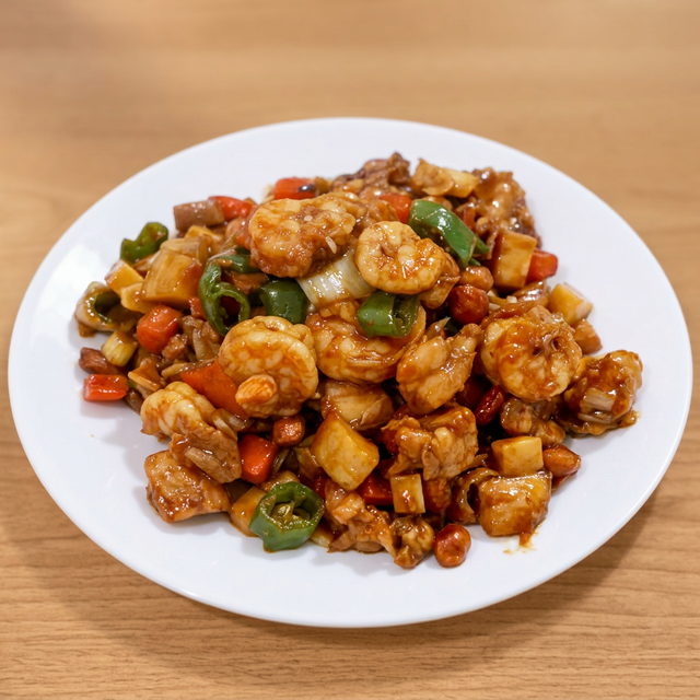 Kung Pao Shrimp.