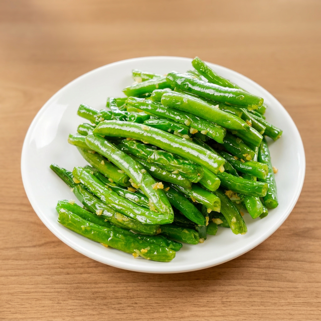 Garlic String Beans.