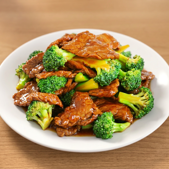 Beef with Broccoli.