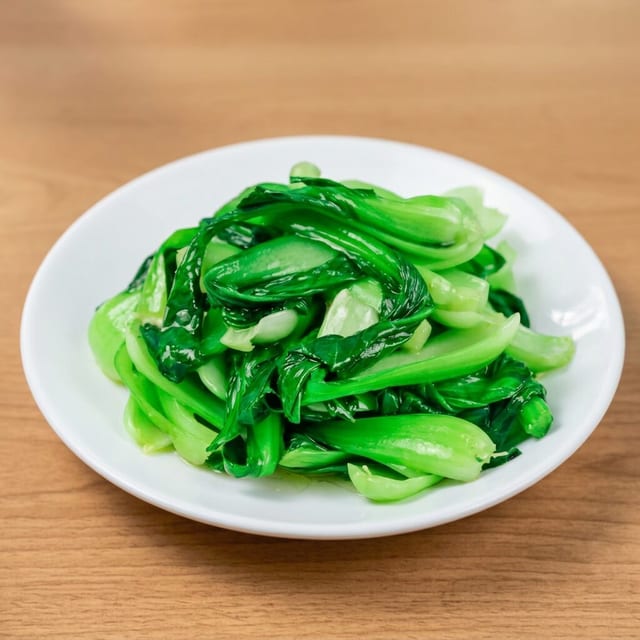 Stir-Fried Shanghai Bok Choy.