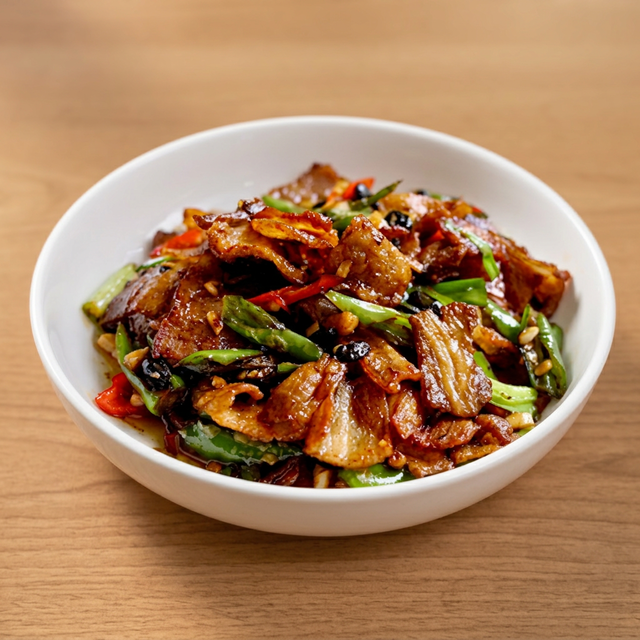 Stir-Fried Pork with Spicy Pepper.