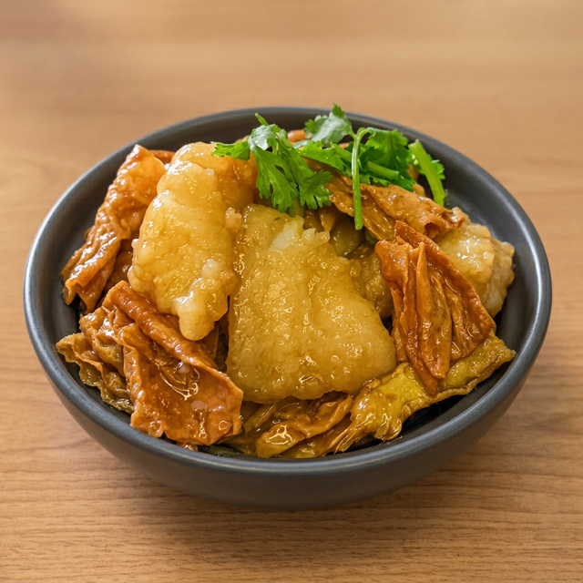 Fish Fillet with Tofu Casserole