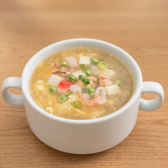 Seafood Tofu Soup.