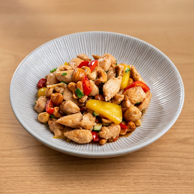 Chicken with Cashew Nuts.