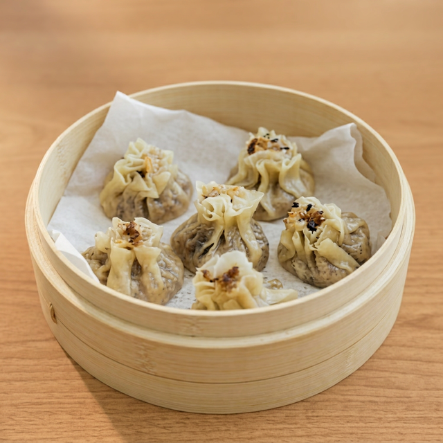 Steamed Sticky Rice Shaomai.