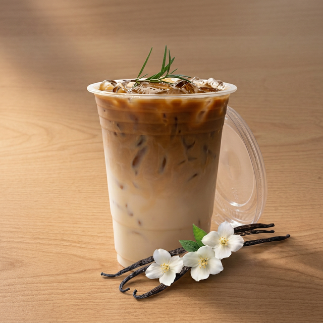 Iced Vanilla Latte