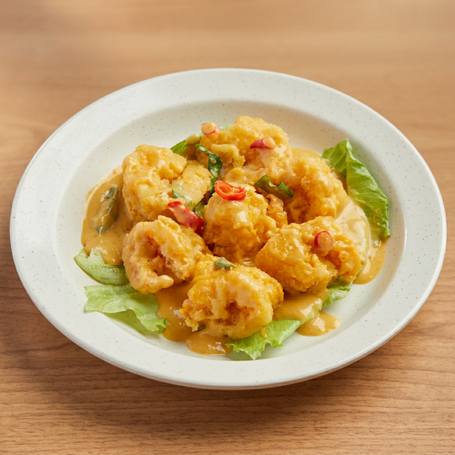 Salted Egg Yolk Shrimp.