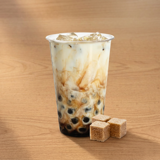 Brown Sugar Tea Latte